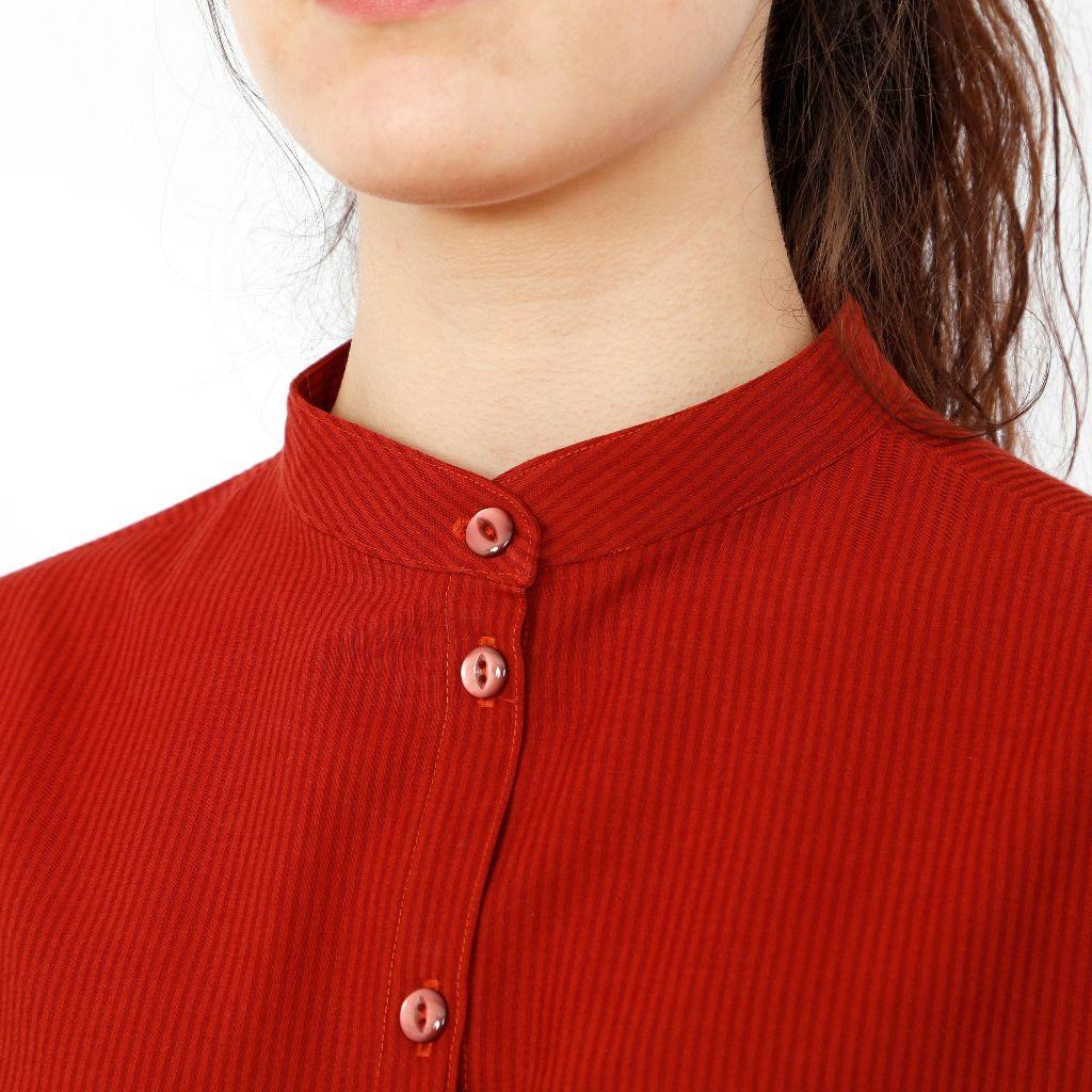 Preview: Papierschnittmuster Kurzarmbluse Frau Milla XS-XL